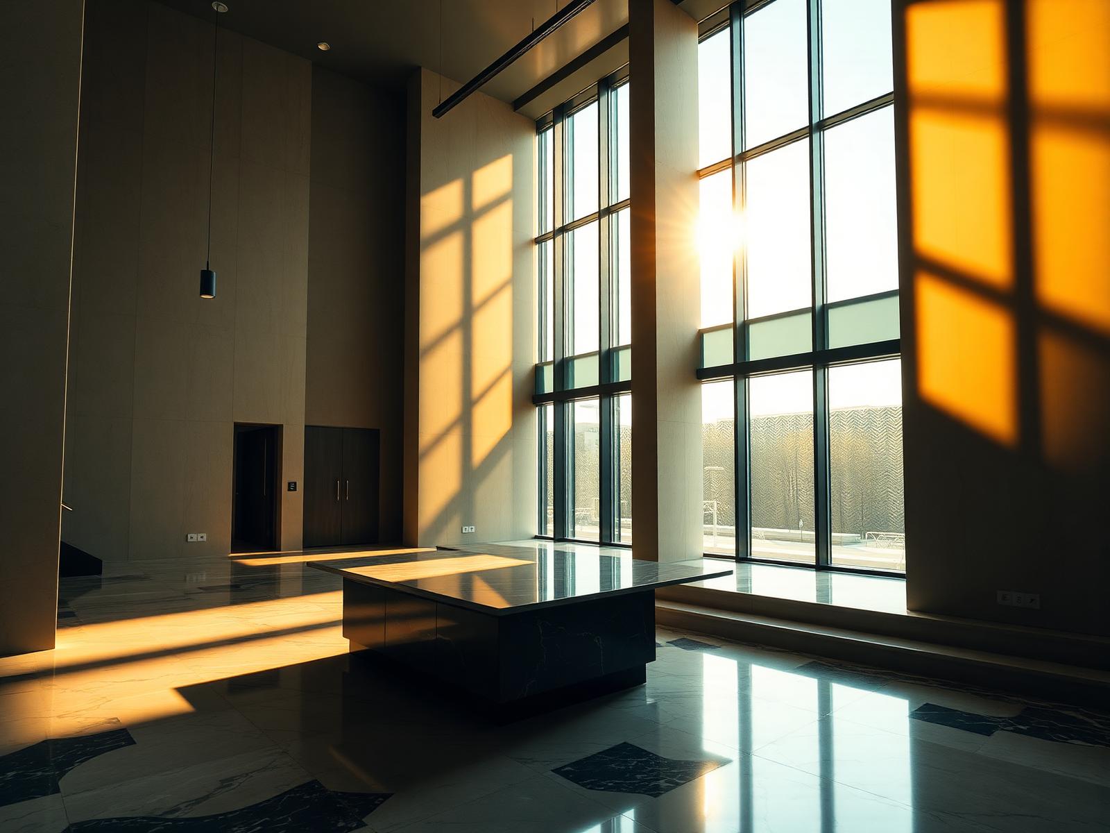 A refined studio interior — the environment where Dabo Sarani's consulting engagements begin.
